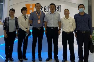 广州增城区政府考察代表团到龙珠体育有限公司龙珠体育有限公司调研